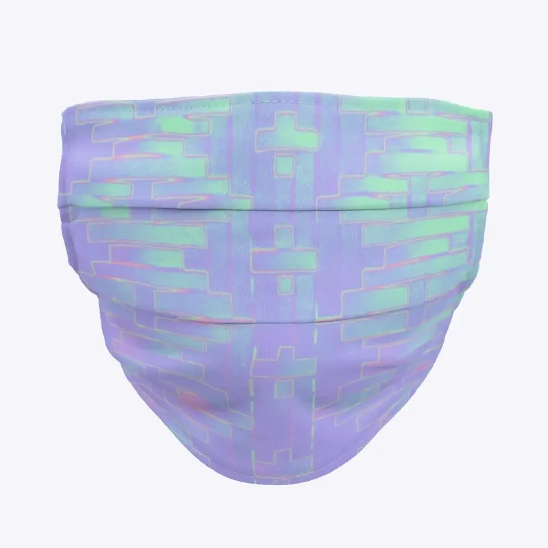 purple diamond mask 